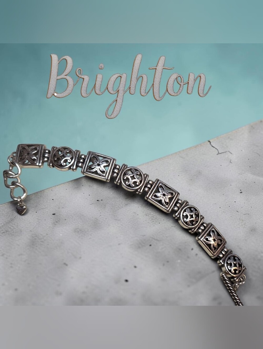 Brighton Hamilton Link Toggle Silver Bracelet